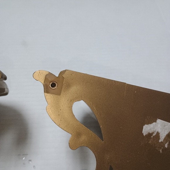 Vintage Gold Dart USA 4446 Wall Decor Ornate Pocket Sconce Set Of 2 - Picture 5 of 8